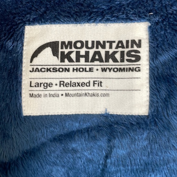 Mountain Khakis flannel shirtjac shacket, men’s large - Picture 4 of 14